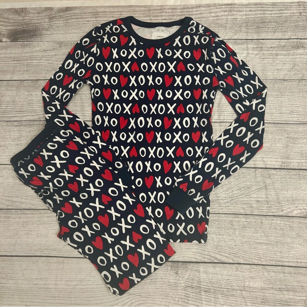 Crewcuts “Hugs & Kisses” pajamas size 12 girls